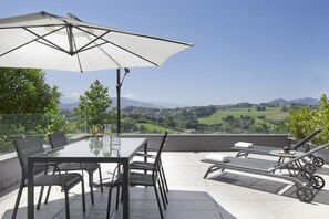 Uitzicht vanuit de kamer