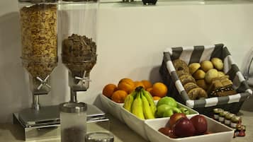 Daily buffet breakfast (EUR 15 per person)