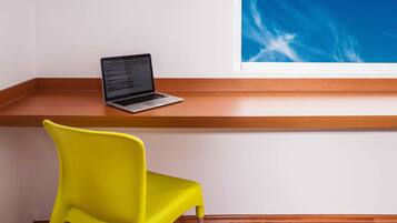 Desk, iron/ironing board, free WiFi