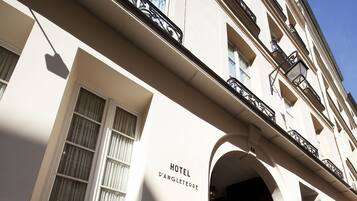 Façade de l’hébergement
