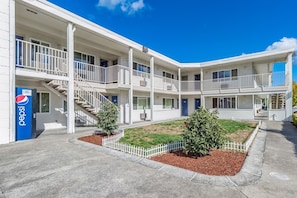 Façade de l’hébergement