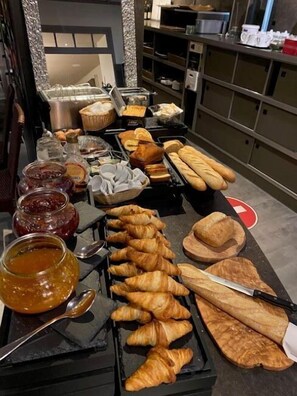 Morgenmadsbuffet hver dag mod et gebyr