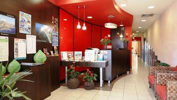 Interior entrance