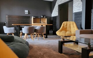 Apartamento, 2 quartos, sauna seca | Área de estar