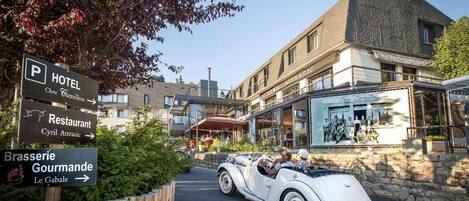 Fachada de la propiedad