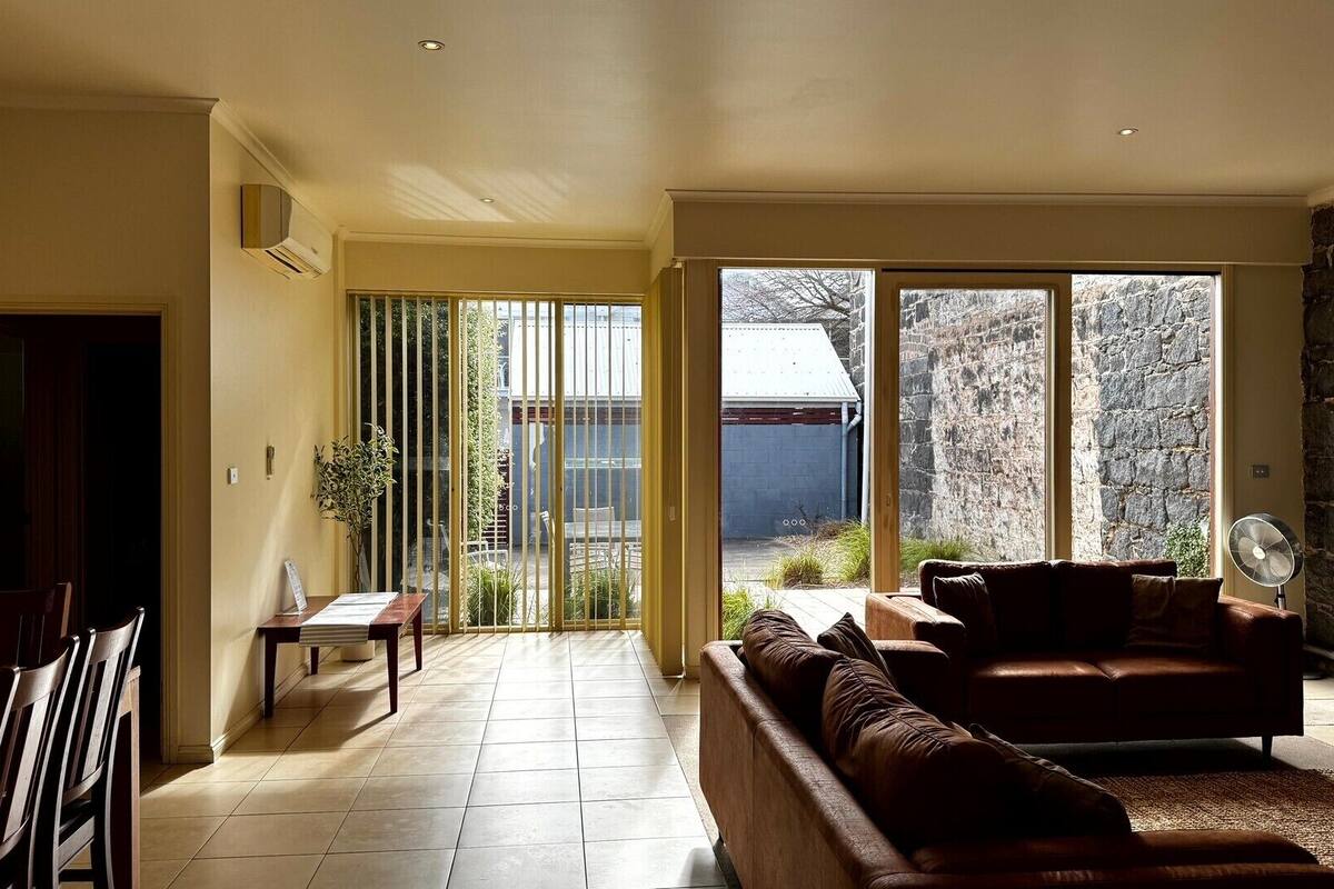 Four Bedroom Drill Hall Cottage | Living area | Flat-screen TV