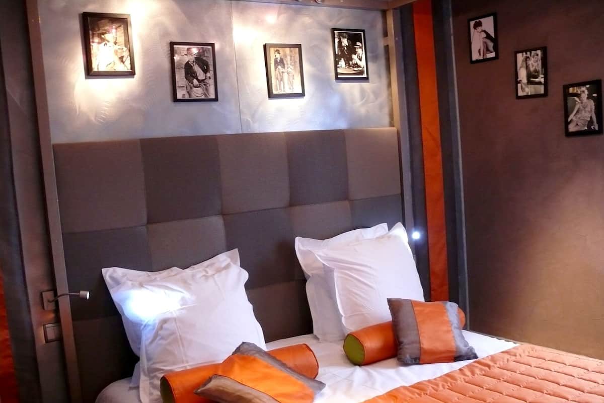 Superior Double Room (Les Temps Modernes) | Desk, blackout drapes, iron/ironing board (on request)