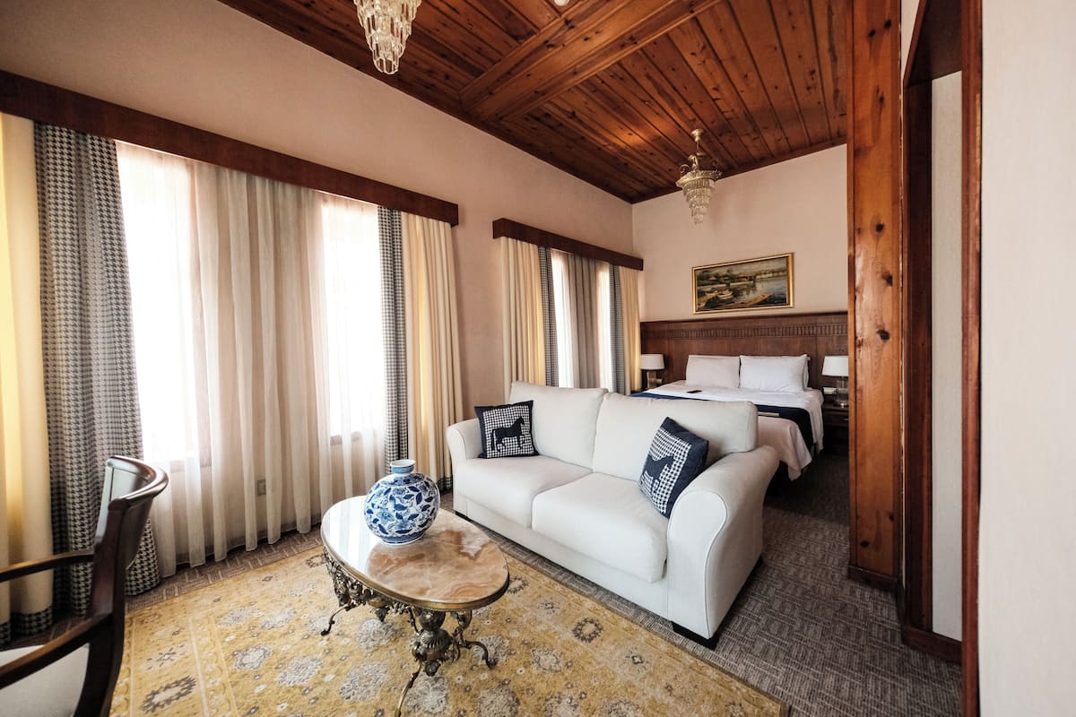 deluxe double room | view from room