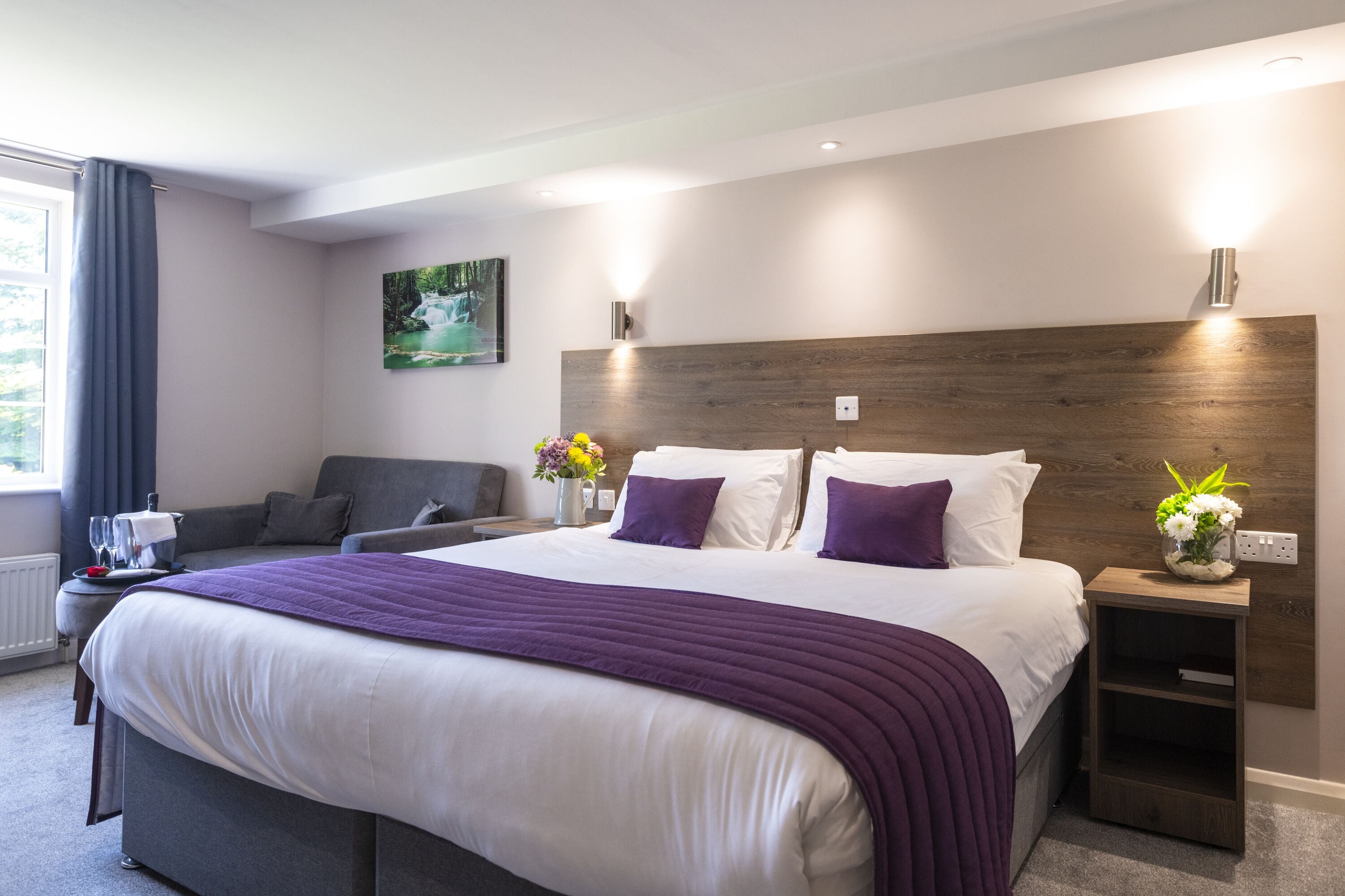 家庭四人房 | 高級寢具、迷你吧、獨特設計、獨特裝修