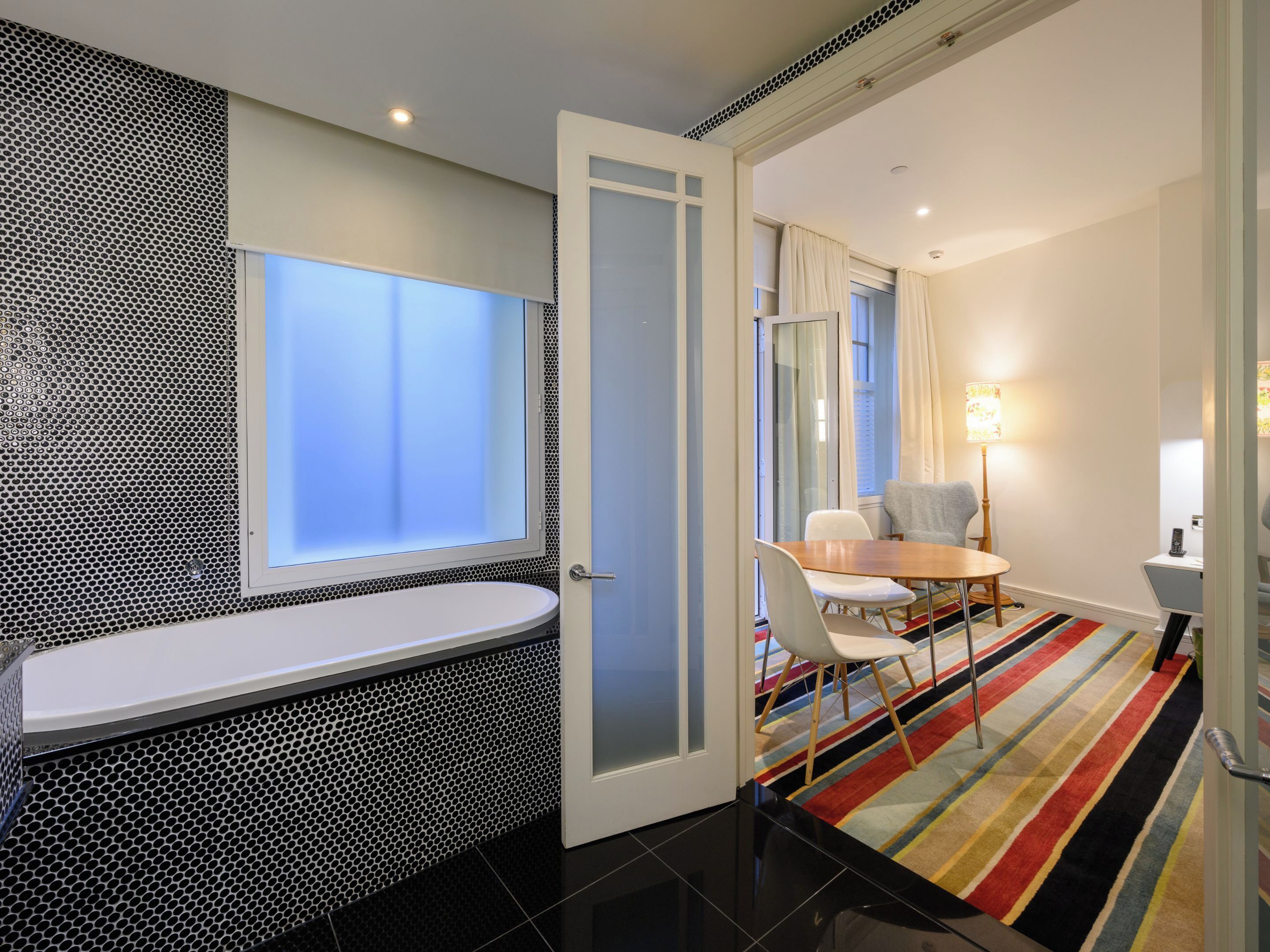 classic room | bathroom | eco-friendly toiletries, hair dryer, bathrobes, slippers