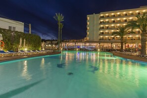 Front of property – evening/night