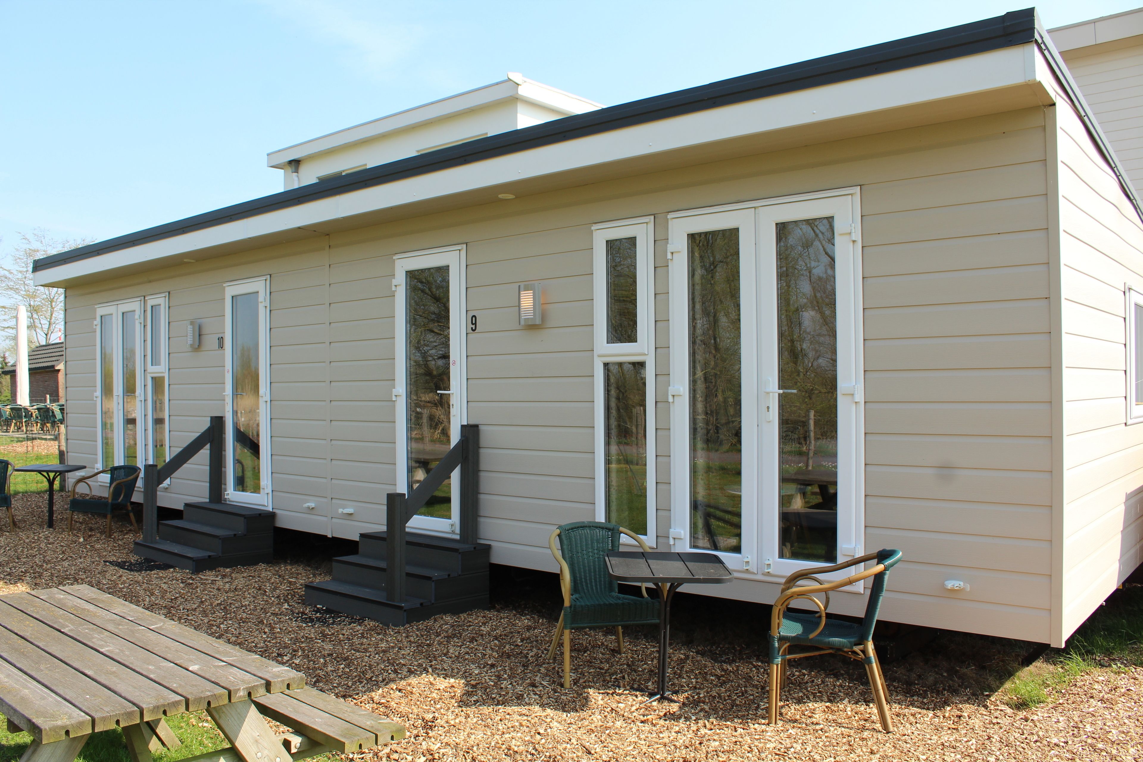 Dobbeltrom – comfort, 2 enkeltsenger | Terrasse/patio