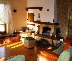 Fireplace - Pensjonacik Ogrody (Wreczyca Wielka)