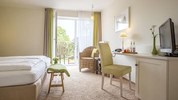Standardzimmer | Allergikerbettwaren, Schreibtisch, Bügeleisen/Bügelbrett, Babybetten