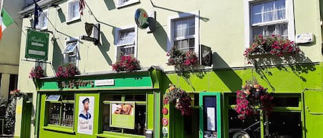 Façade de l’hébergement