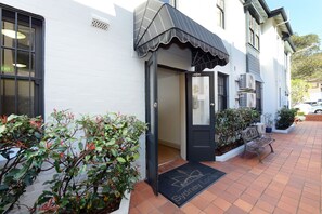 Interior entrance