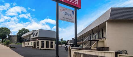 Fassade der Unterkunft