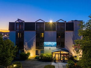 Front of property – evening/night