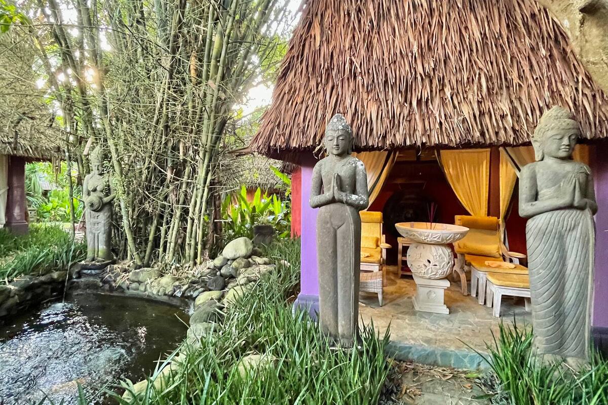 reflexology, manicures and pedicures, massages