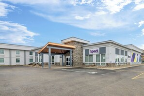 Voorkant van accommodatie