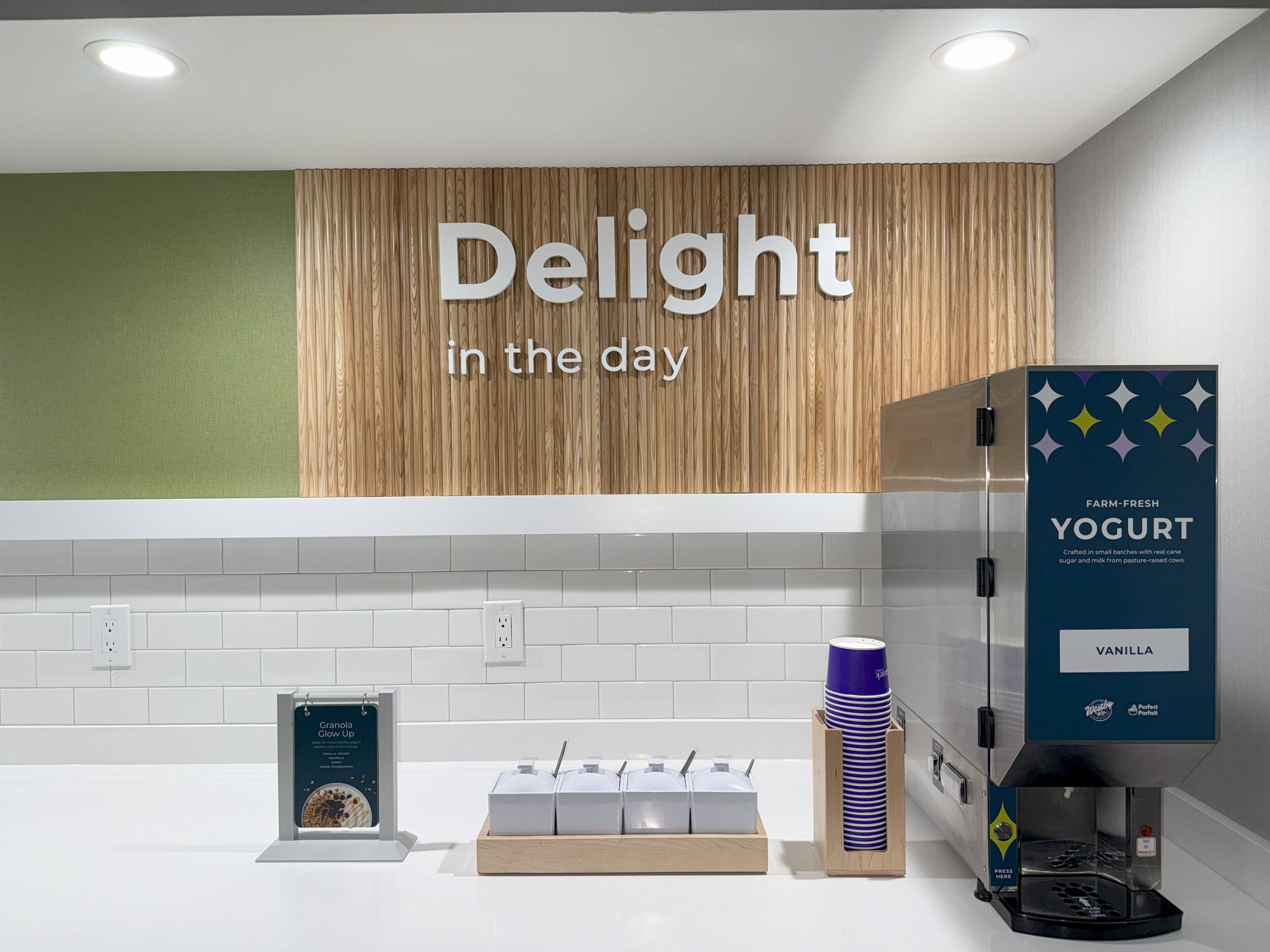 Kontinental frokost er inkludert hver dag