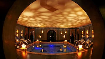 Mandi tangas / hammam, rawatan badan, aromaterapi, balut badan
