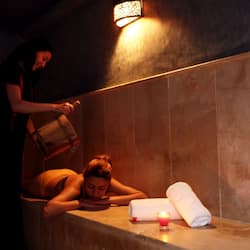 Banho turco/hammam, tratamentos corporais, aromaterapia