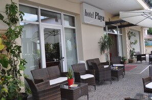 Entrée de l’hébergement