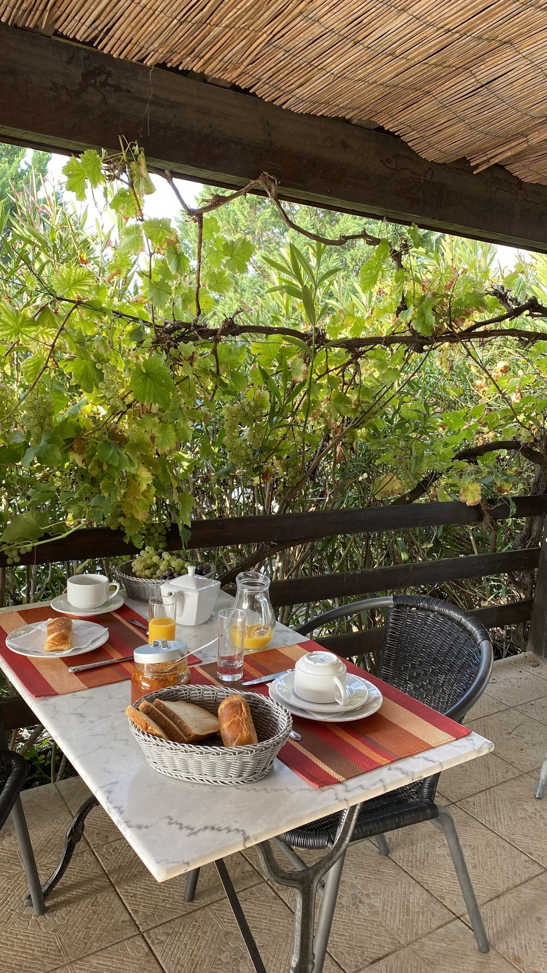 Daily buffet breakfast (EUR 8 per person)