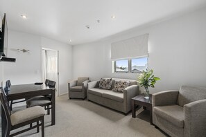 Two Bedroom Apartment (Upstairs) | Living area - Boulcott Lodge (Lower Hutt)