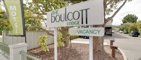 Entrada de la propiedad