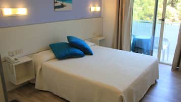 Chambre Double, balcon