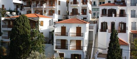 Façade de l’hébergement