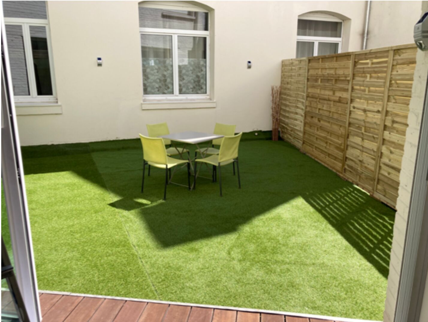 Executive Double Room, 1 Queen Bed, Courtyard Area | Terrace/patio