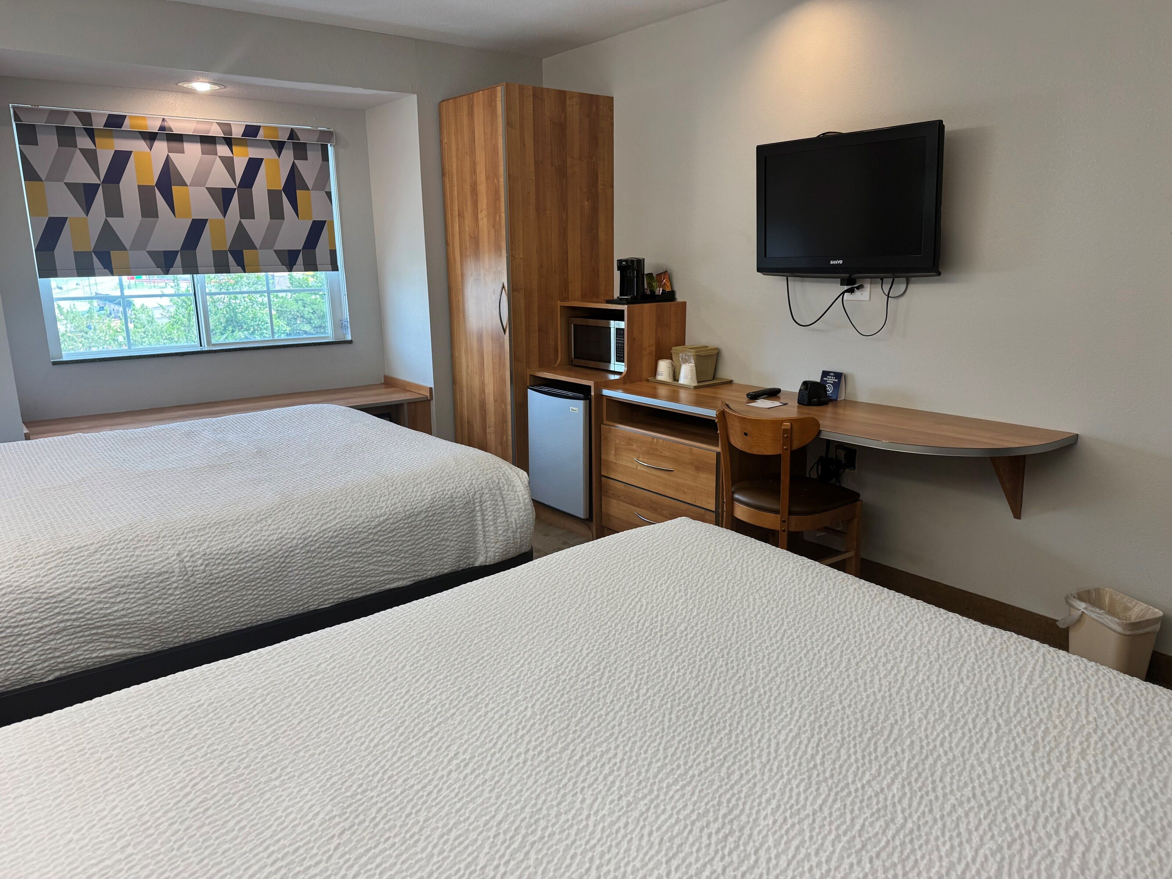 premium bedding, individually decorated, individually furnished, desk