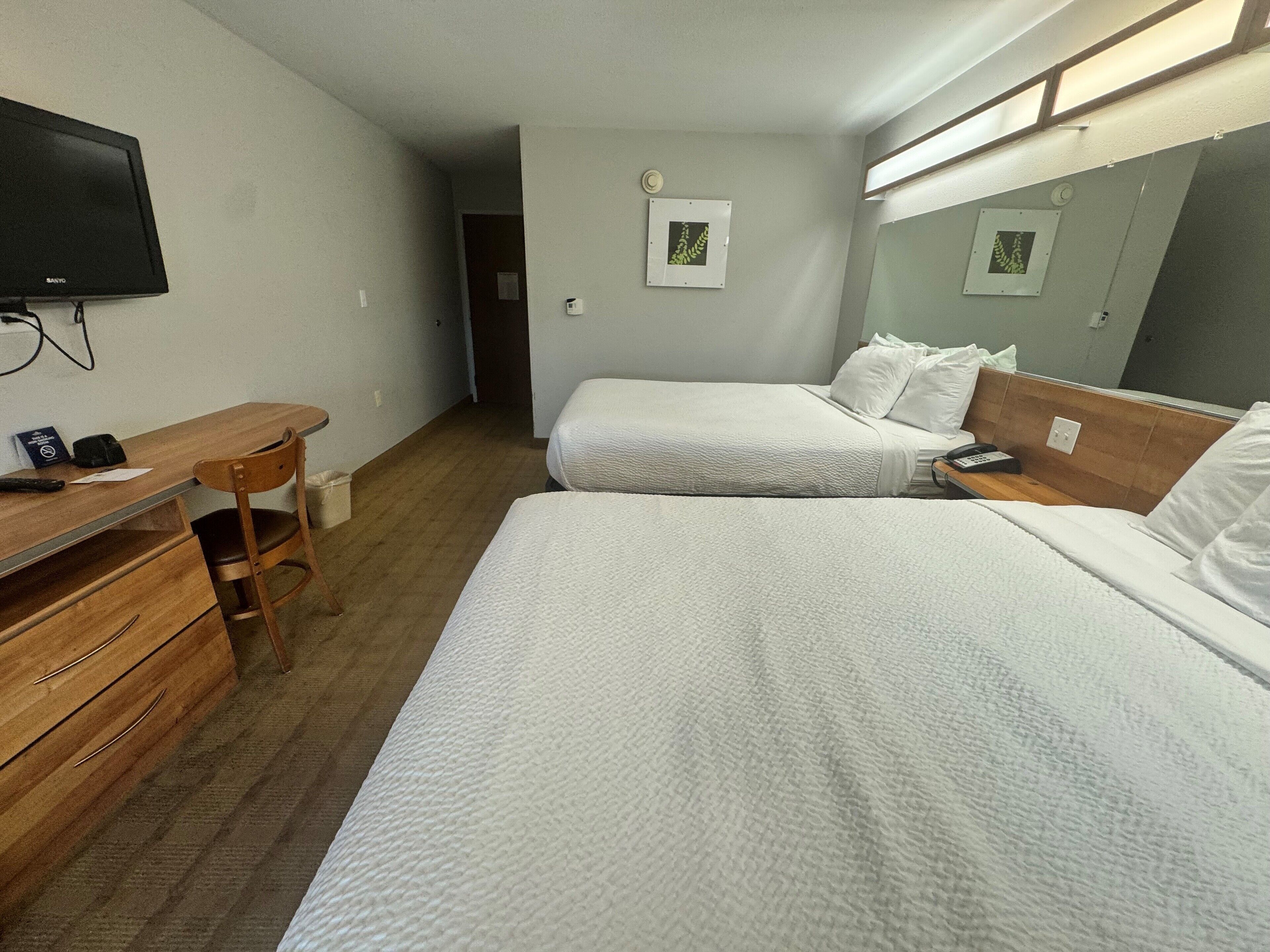 premium bedding, individually decorated, individually furnished, desk