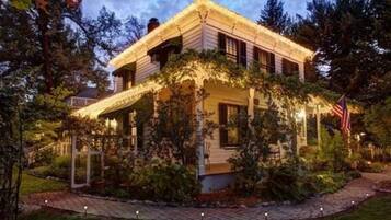 Front of property – evening/night