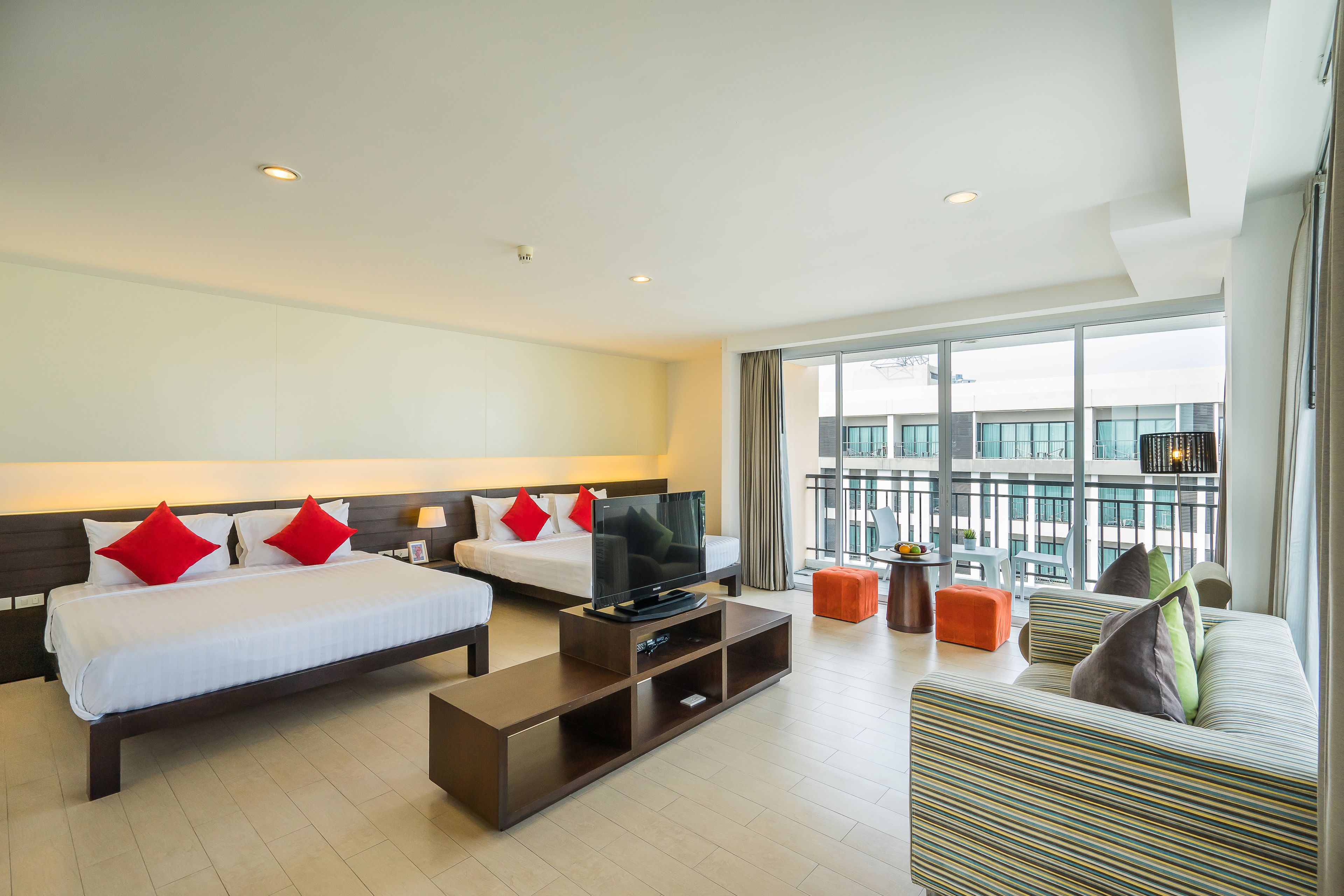 grand deluxe family room | 2 bedrooms, in-room safe, rollaway beds, free wifi