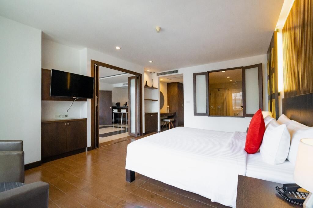 Caja de seguridad en la habitación, camas extra y wifi gratis 