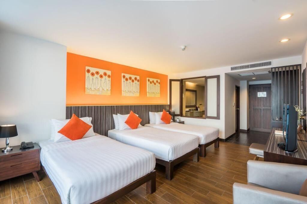 Caja de seguridad en la habitación, camas extra y wifi gratis 