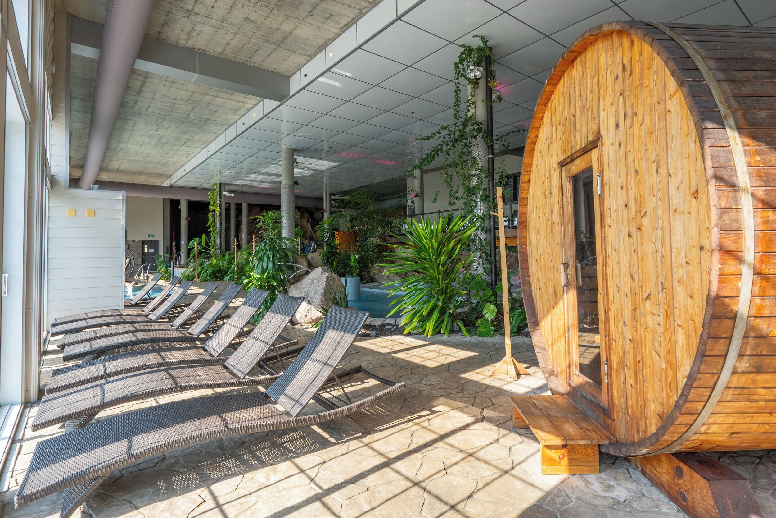 Sauna, hot tub, ruang uap, dan mata air panas/mineral