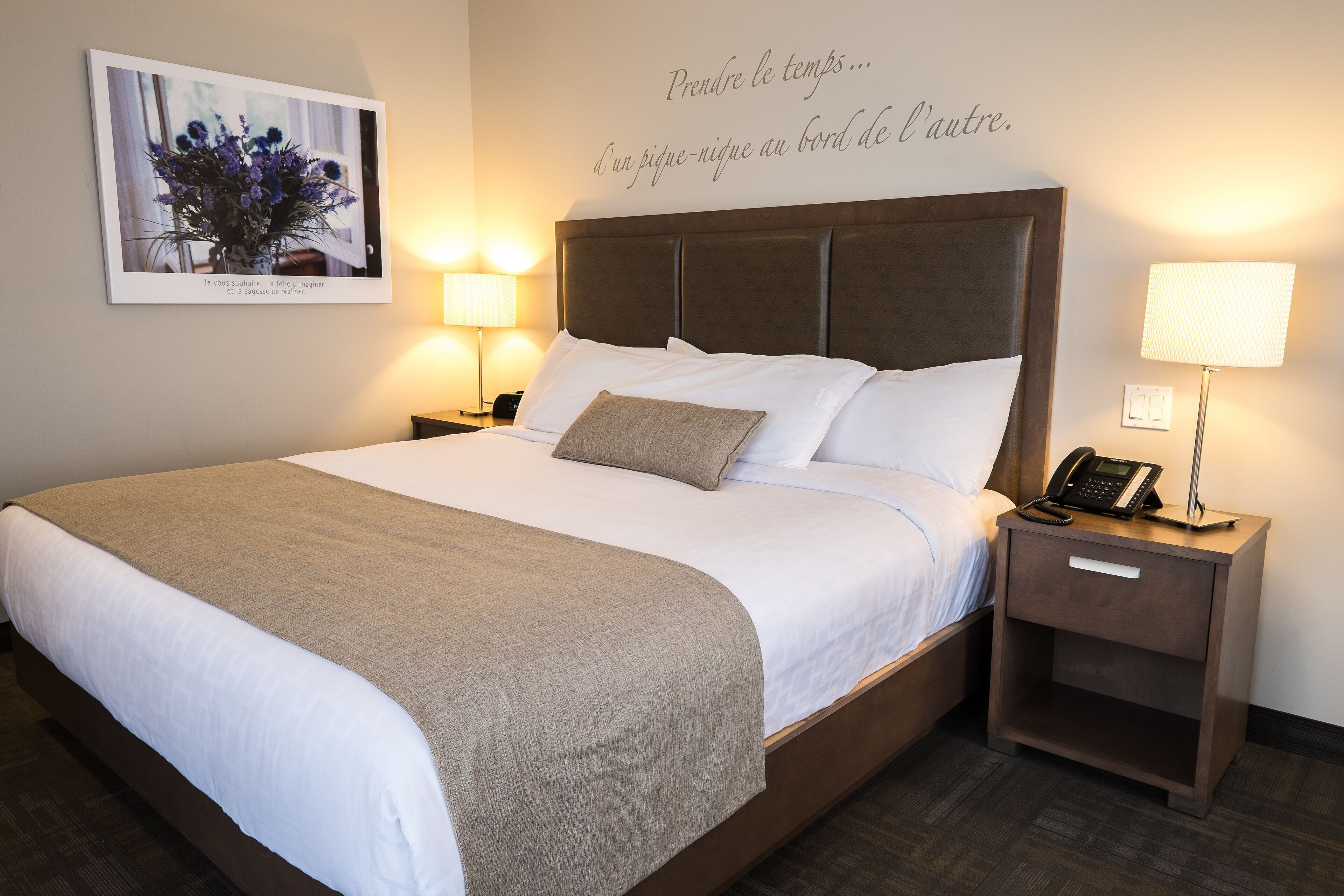 Coffres-forts dans les chambres, décoration personnalisée