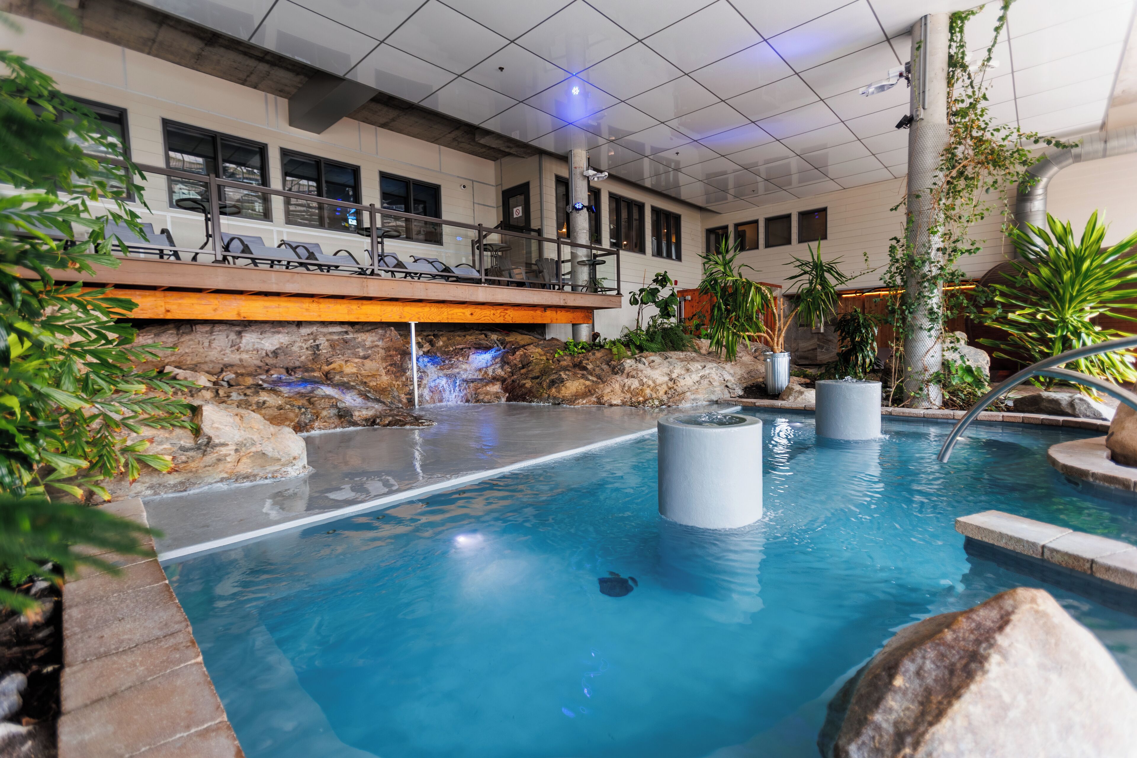 Sauna, hot tub, ruang uap, dan mata air panas/mineral