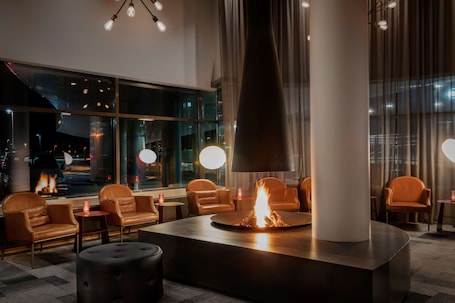 Lobby. Radisson Blu Hotel, Trondheim Airport