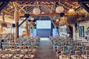 Aussenbereich für Bankette