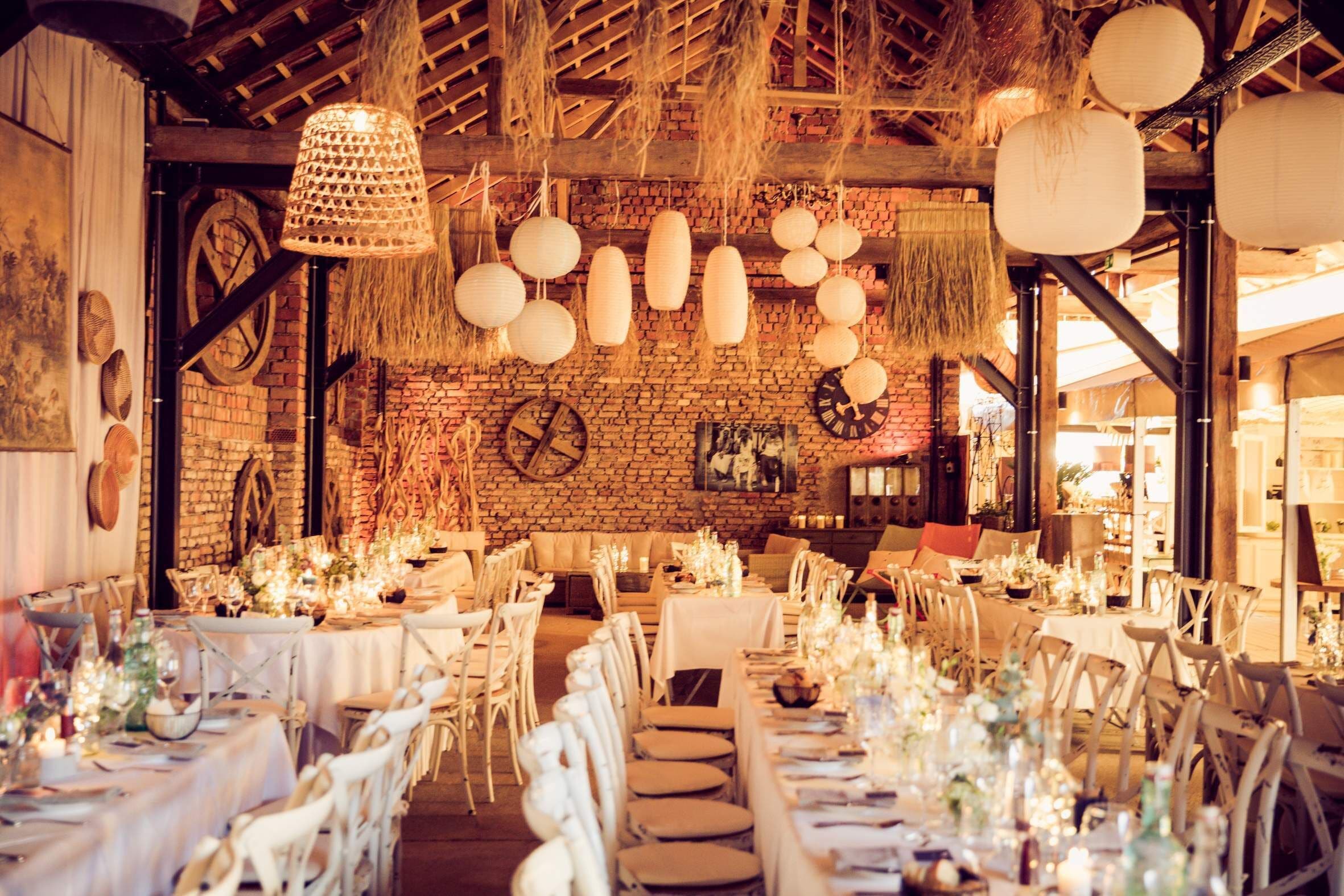 Zona para bodas al aire libre