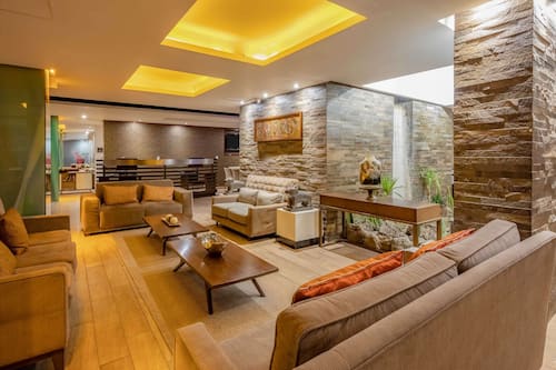 Lobby sitting area