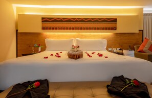 Executive-Doppelzimmer | Hochwertige Bettwaren, Daunenbettdecken, Select-Comfort-Betten, Minibar
