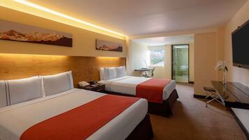 Standaard Twin kamer | 1 slaapkamer, luxe beddengoed, donsdekens, Select Comfort-bedden