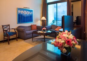 Presidential Suite | Living area | 43-inch plasma TV with satellite channels